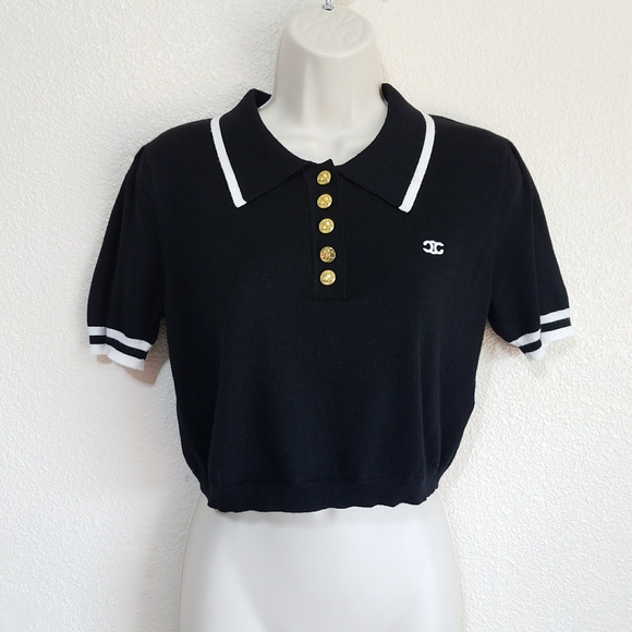 Fashion Wool Cropped Sweater Top Crop Tops